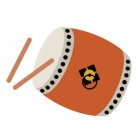 Japanese drum icon